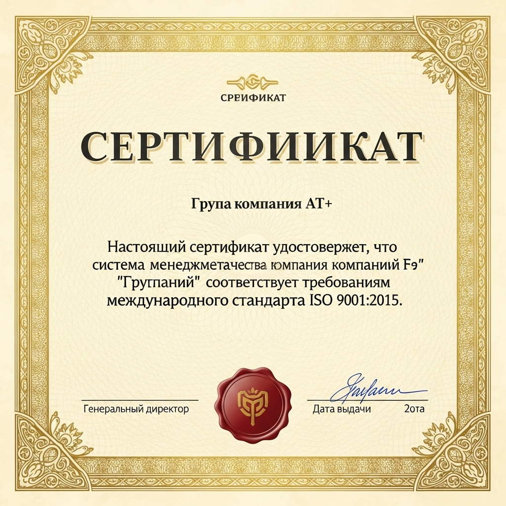 Сертификат качества