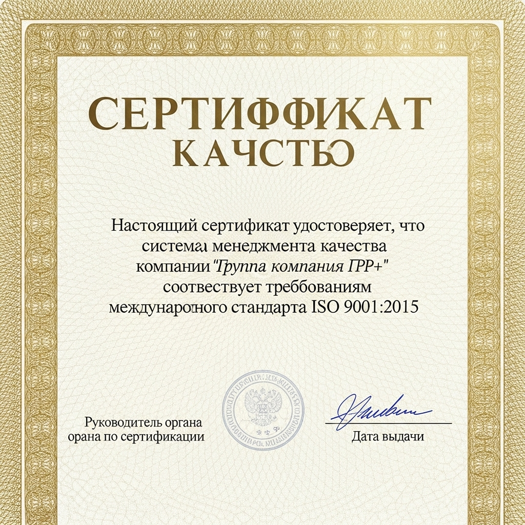 Сертификат ISO